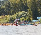 Letošní Dračí lodě na Dolcích zažili napínavou atmosféru